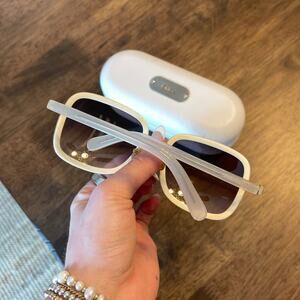 chloe sunglasses cream vintage